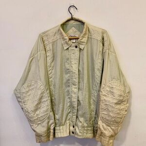 Vintage Abraxas Sage Green Nylon Jacket 90s medium